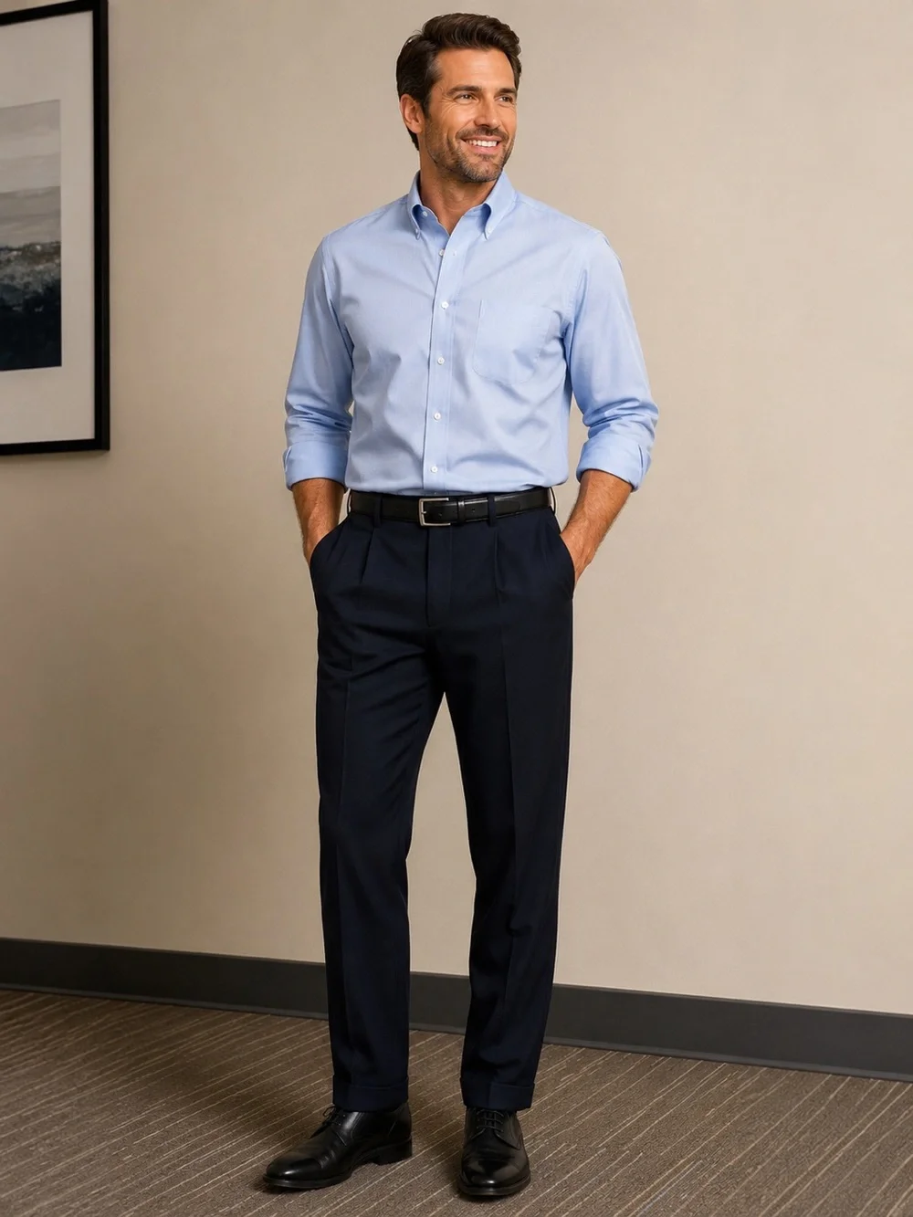 Croft & Barrow Men’s Dress Pants – NWT– 34x32 – Pleated – Flexible Waist